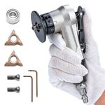 Air Chamfer Tool Deburring Tool for Metal, Air Beveling Tool Mini Chamfering Machine Pneumatic Small Handheld Grinder for Inner Hole and Metal Edge Deburring