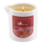 MELONY Massage Candle - Holiday Candle Gifts for Women & Men - Body Oil Candle for Couples and Home Spa - Body Massage Oils & Lotion Candle - 8.1oz (Champagne Sugar)