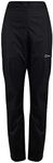 Berghaus Womens Deluge Breathable Overtrousers | Durable Comfortable Rain Pants Waterproof Trousers, Black 2.0, 12 EU