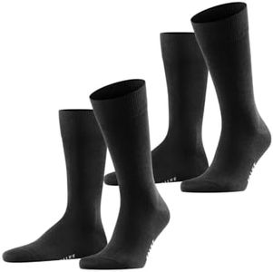 FALKE Men's Happy 2-Pack Socks, Cotton, More Colors, 2 Pairs