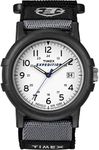 Timex Mens Camper Watch, Black/Whit