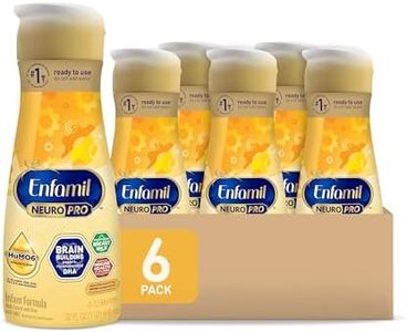 Enfamil NeuroPro Baby Formula, MFGM* 5-Year Benefit, Expert-Recommended Brain-Building Omega-3 DHA, Exclusive Immune Supporting HuMO6 Blend, Ready-to-Feed Infant Formula, Liquid, 32 Fl Oz (6 Count)
