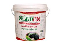 COPVITMC CHELATED MINERAL MIXTURE POWDER FEED ANIMAL SUPPLEMENTS for COWS BUFFALOS SHEEPS GOATS PIGS HORSE'S & POULTRY BIRDS (10 KG)