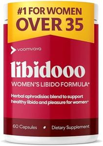 VoomVaya Libidooo - Libido Booster for Women Over 35 | Female Libido Booster to Support Mood, Energy & Confidence – 3rd Party Tested - 60 Capsules
