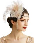 BABEYOND 1920s Flapper Headpiece He