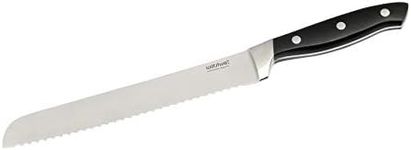 Wiltshire Trinity Bread Knife 20 cm Size Silver/Black