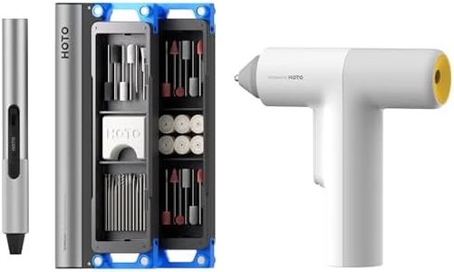 HOTO Cordless Hot Glue Gun Kit with HOTO SNAPBLOQ™ R-A04 Mini Cordless Rotary Tool Kit