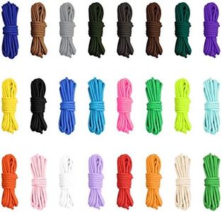 Hileyu 24 Rolls 10 Feet Parachute Cord 4mm Paracord Cord 550 Multifunction Type III Paracord Ropes 550lb Survival Paracord Random Combo Crafting Kit 7 Strand Cord Tent Rope Outdoor Survival Rope