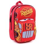 Disney 760-8462 1 x Lightning McQueen 'Piston Cup Champion' 3D Effect Car 31cm Backpack