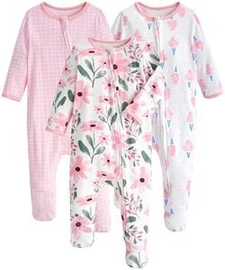Yoofoss Baby Pajamas 100% Organic Cotton Newborn Sleepers Boy Girl Clothes