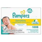 Pampers Baby Wipes Sensitive Perfume Free 12X Pop-Top Packs 1008 Count