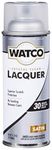 Watco 63281 Lacquer Clear Wood Finish Spray, 11.25 oz, Clear Satin