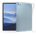 kwmobile Case Compatible with Samsung Galaxy Tab S6 Lite (2024/2022/2020) Case - Soft TPU Back Protector Cover for Tablet - Transparent