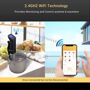 Inkbird WiFi Sous Vide Cooker – ISV-100W Precision Immersion Circulator