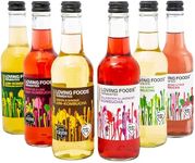 Loving Foods Award Winning *Organic & Made in The UK* Kombucha & Jun-Kombucha Mixed Case (330ml) Raw, Unpasteurised & Bursting with Beneficial Live Bacteria (12 x Bottles)