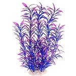 kuou Aquarium Fish Tank Plastic Plants, Simulation of Aquatic Plants Purple Aquarium Aquatic Plants for Fish Tank Ornament Natural Design Decorations (32cm/12.5Inch)