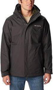 Columbia Men's Bugaboo Fleece Interchange Jacket, 3 In 1 Interchange Winter Coat, Shark, Size M