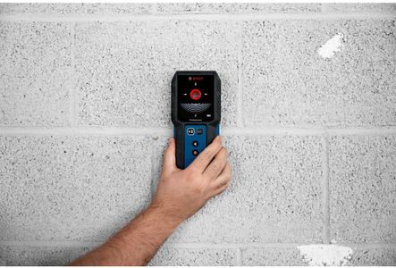 BOSCH Wall Scanner & Stud Finder – Detects Wood, Metal, Live Wires, Includes Batteries