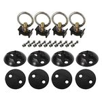 US Cargo Control L Track Tie Down System, Perfect for Use As Anchor Points in Truck Beds or Trailers to Tie Down Your UTV, ATV, Motorcycle, Snowmobile Or Lawnmower, 22 Piece Kit