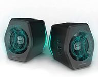 Edifier G2000 Multimedia Bluetooth Speakers for PC, Desktop Computer, Gaming, Laptop, Mac, Bass Multimedia Speakers USB with subwoofer, RGB Lights, 3.5mm AUX inputs,Black