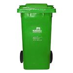 Nilkamal Dustbin | 120 Liter | Color options available | Big dustbin extra large size | Dustbin with wheels | Outdoor garbage cans | Big dustbin with lid outdoor | Large dustbin for outdoor | Green