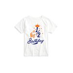 RAINBOWTEES Baby Boys' & Baby Girls' T-Shirt (RT-4006_White_Free Size)