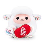 Snackles, Series 2, Lamb (Jelly Belly), Plush Toy, Cuddly Squishy Comfort Plush with License Snack Brand Accessory, Large (40 cm), Brown Box, (Lamb)