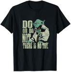 Star Wars Yoda Do or Do Not There is No Try Vintage Style T-Shirt