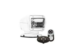 Golight GT Series 2007GT Halogen Spotlight Permanent Mount Dual Wireless Remote Controls, White