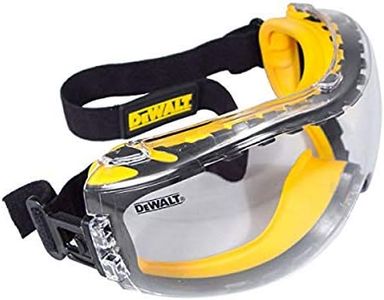 DeWalt Concealer Anti Fog Goggles, Clear