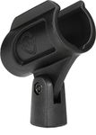 K&M Stands 85070-Black Universal Mic Adapter-34/40mm for Large Microphones