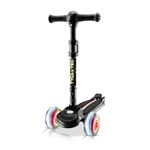 Tygatec Premium 3 Wheel Kids Scooter for Ages 3-14 Years – 100kg Weight Capacity with Durable Material & LED Wheels, Adjustable Handle with 40 Heights Levels, Heavy Duty, Rear Foot Brakes