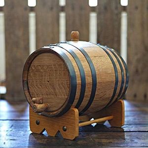 Sofia's Findings 3-Liter American Oak Aging Barrel | Age Your own Tequila, Whiskey, Rum, Bourbon, Wine - 3 Liter or .8 Gallons