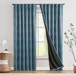 jinchan 100% Blackout Boho Curtains