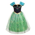 Lito Angels Baby Girls Princess Coronation Costume Fancy Dress Up Birthday Party Age 18-24 Months, Green