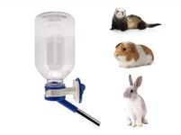 Choco Nose Patented No-Drip Water Bottle/Feeder for Guinea Pigs/Hamsters/Bunnies/Ferrets/Other Small Pets, Critters and Animals - for Cages, Crates or Wall Mount. 10.2 oz. Nozzle 10mm, Blue (C128)