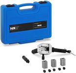 MSW Motor Technics Brake Line Flaring Tool Kit, Alloy Steel, 30.5 cm x 23.5 cm x 7.5 cm, 15 Pieces, For Creating Convex and Double Flares on Brake Lines