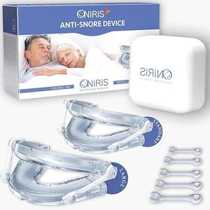 Anti Snoring Mouthpiece: Snoring Solution for Men & Women - FDA-Cleared Snore Mouth Guard for Sleeping - Adjustable Mandibular Advancement Snore Stopper Devices (Fits All Mouth Sizes)