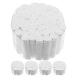 Milisten 5pcs Dental Gauze Rolls Cottons Pads Rolled Cotton Ball Mouth Gauze for Dentists Kids and Adults