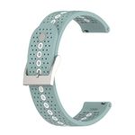 Chofit Straps Compatible with Suunto 5 Peak Strap, Replacement Silicone Sport Wristband 22mm Band With Colourful Holes Bands Accessories for Suunto 5 Peak Smart Watch (Slate)