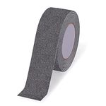 OQingluan Non Slip Stair Treads, 5cm*5m/2in*16ft Anti Slip Tape Outdoor Waterproof, Self Adhesive Safety Grip Tape, Heavy Duty Traction Tape, Prevent Children, the Elderly, Pets from Slipping, Grey