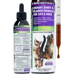 UroMAXX Urinary & Bladder Support Supplement for Cats and Dogs – Liquid Formula with Cranberry Extract, Glucosamine & Vitamin C – Natural Chicken Flavor – 6 oz Bottle