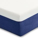 Molblly Single Mattress, Memory Foam Mattress,Breathable Mattress Medium Firm with Soft Fabric Fire Resistant Barrier Skin friendly Durable for Single Bed Single Mattress 90x190x18cm