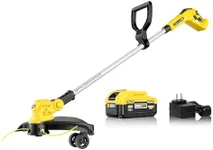 ORBLON Cordless 15-inch Weed Wacker & Edger, Compatible with 20V MAX Batteries - 4.0Ah Battery Included