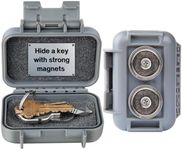 Hide a key outside with our magneti