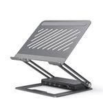 WAVLINK Docking Station Stand, 13 in 1 Laptop Docking Station with 5K DP1/2+HDMI1/2, 100W PD, USB-C/A, 2*USB 2.0, Ethernet, SD/TF Slots, Audio/Mic, Compatible with M1/2/3 Mac/HP/Dell/Asus/Acer