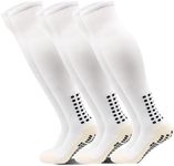 Yufree Men's Soccer Socks Anti Slip