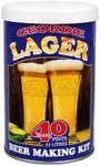 Geordie Beer Home Brew Making Kit, 40 Pints, Homebrew Ingredients Set with Airlock (Geordie Lager)