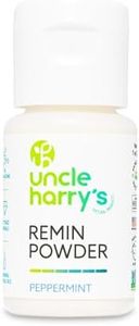 Uncle Harry’s Peppermint Remineralization Tooth Powder | Alkalizing Ionic Minerals and Pure Plant Essences | All Natural Enamel Support | Neutralizes Acids Strengthens Teeth Fluoride Free Vegan 1 oz