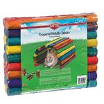 Kaytee Tropical Fiddle Sticks, Flexible Hideout for Rabbits, Ferrets, Guinea Pigs and Other Small Pets, Large